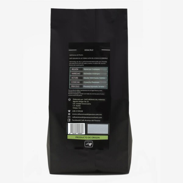 BOLSA DE CAFE KILO ESPECIAL AROMAS DEL PARAISO VUELTA